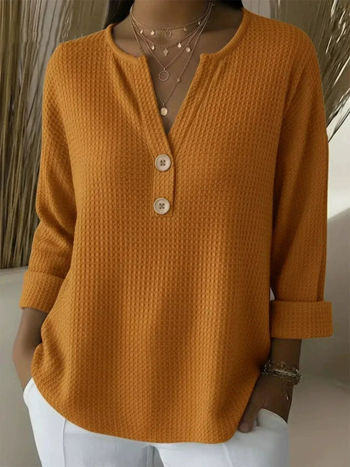 Vonnie | Henley Button Top