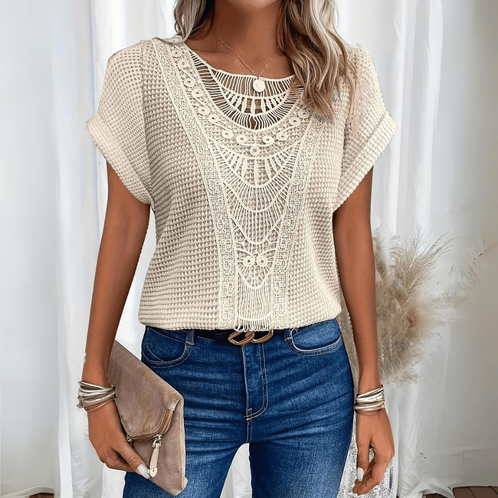 Lorine | Elegant Ibiza-Inspired Blouse