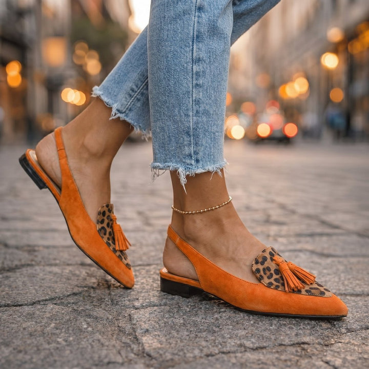 Bliss | Sandals with Straps and Tassels