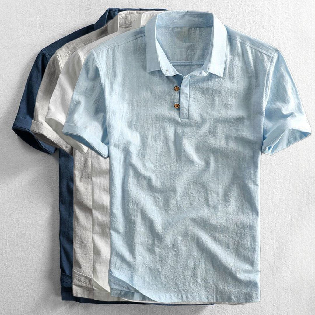 Tobias | Classic Linen Polo