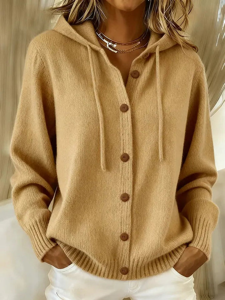 Tora | Cozy Button Cardigan Hoodie