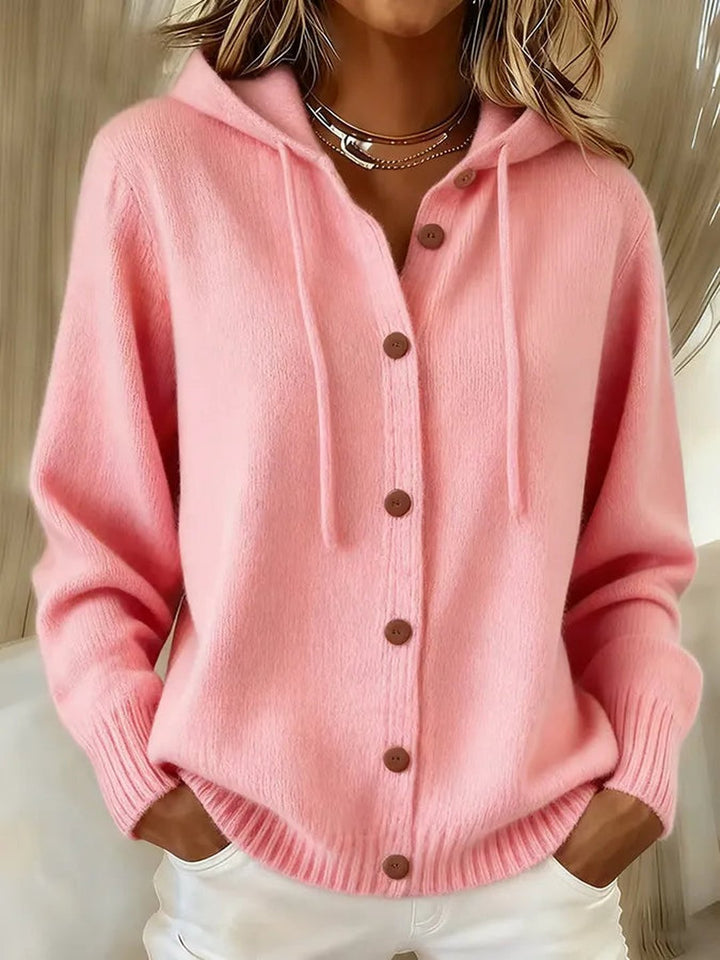 Tora | Cozy Button Cardigan Hoodie