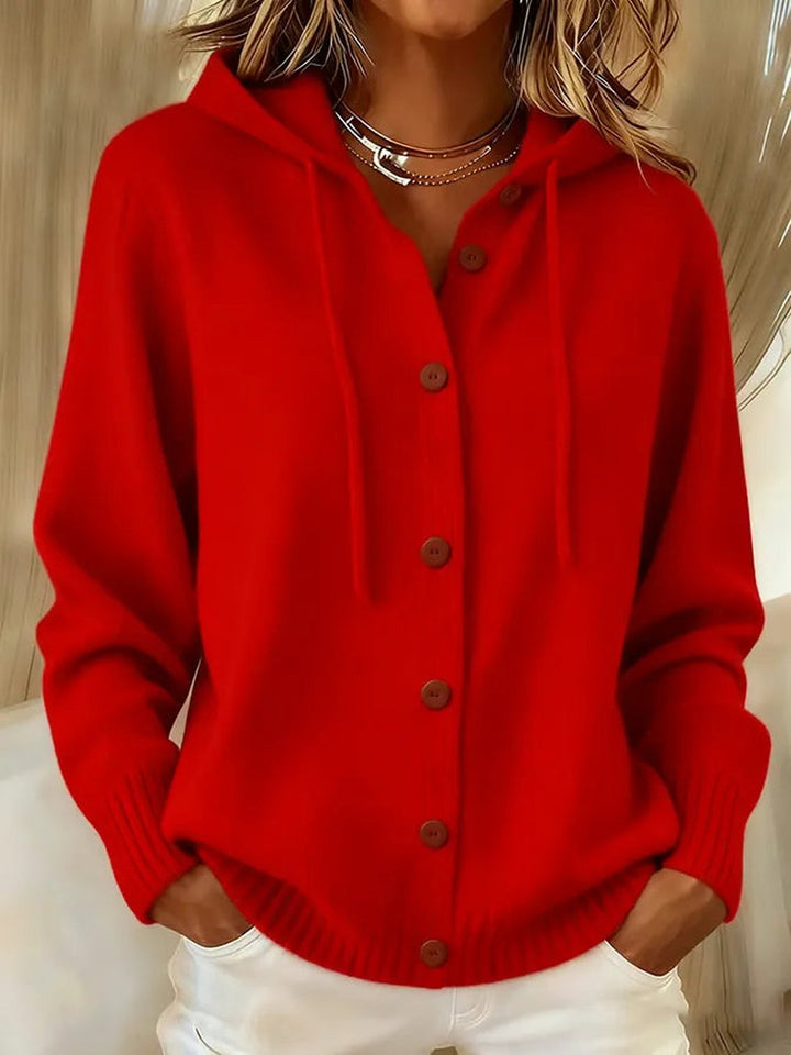 Tora | Cozy Button Cardigan Hoodie