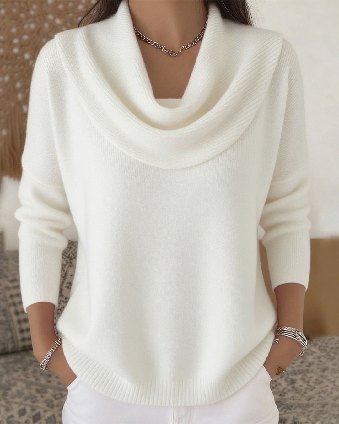 Judy | Cowl Neck Sweater