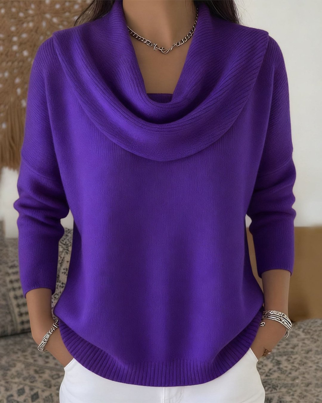 Judy | Cowl Neck Sweater