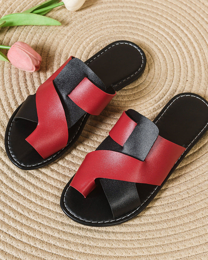 Hazel | Cross-Strap Sandals