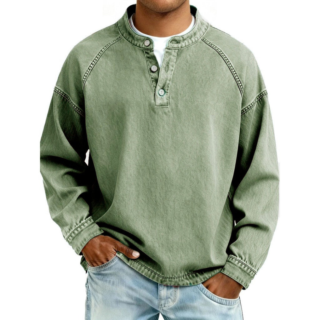Marcus | Vintage Henley Shirt