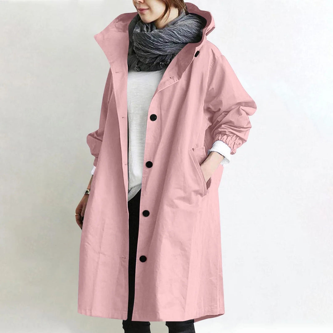 Evette | Hooded Longline Trench Coat