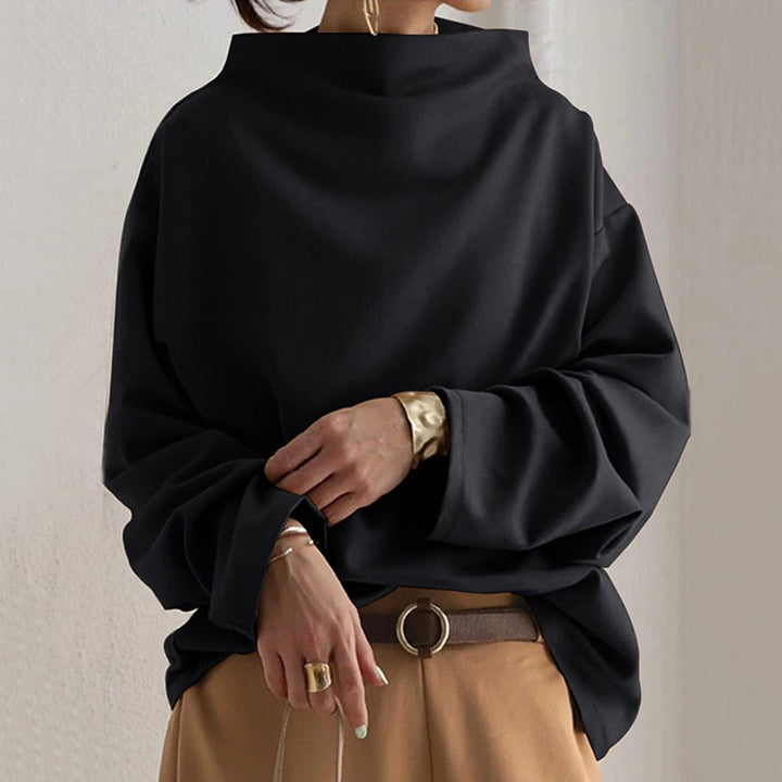 Hortense | High-Neck Soft Knit Top