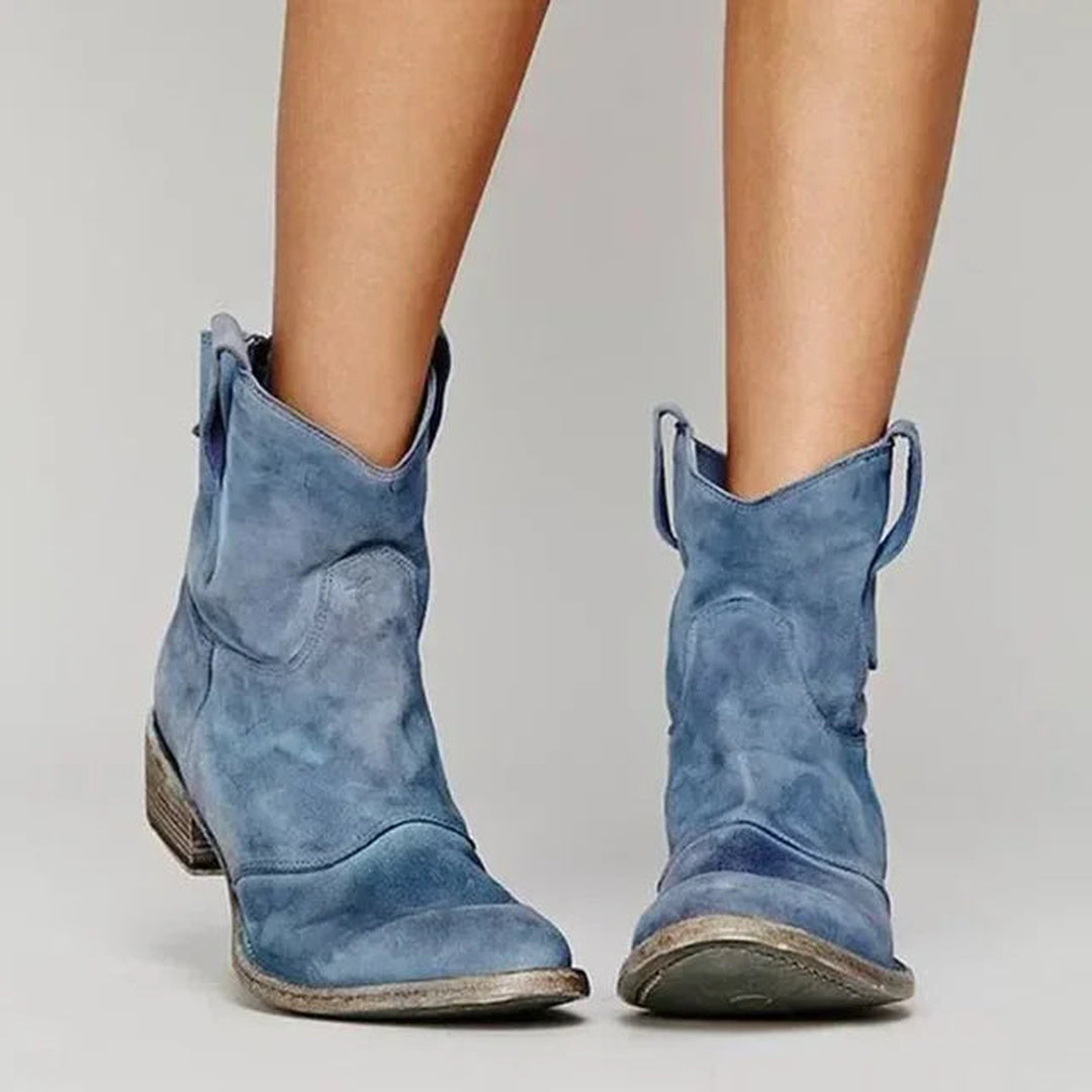 Estelle | Vintage Western Ankle Boots