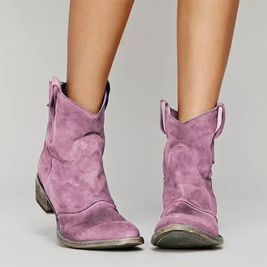 Estelle | Vintage Western Ankle Boots