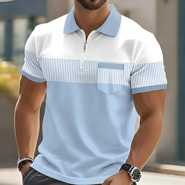 Pascal | Elegant Zip-Up Polo Shirt