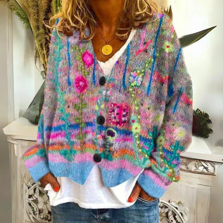 Hilda | Floral Cardigan