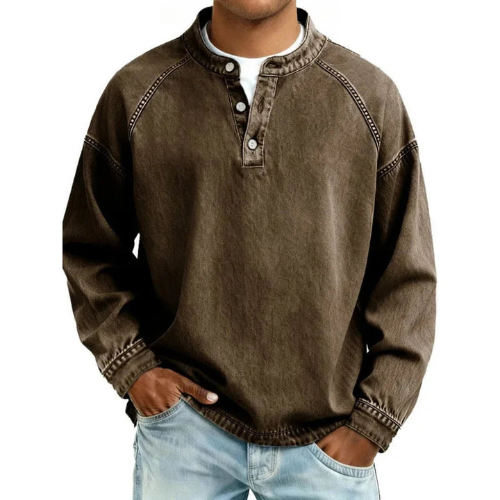 Marcus | Vintage Henley Shirt