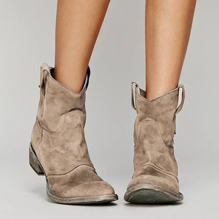 Estelle | Vintage Western Ankle Boots
