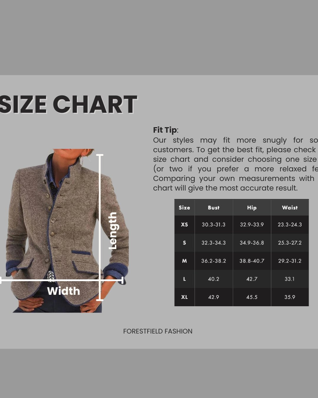 Libby | Stand-Collar Two-Tone Blazer