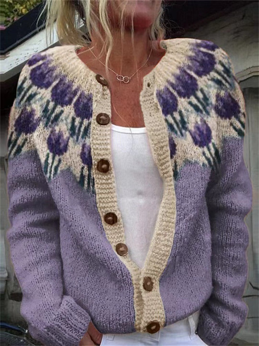 Arleen | Cozy Vintage Cardigan
