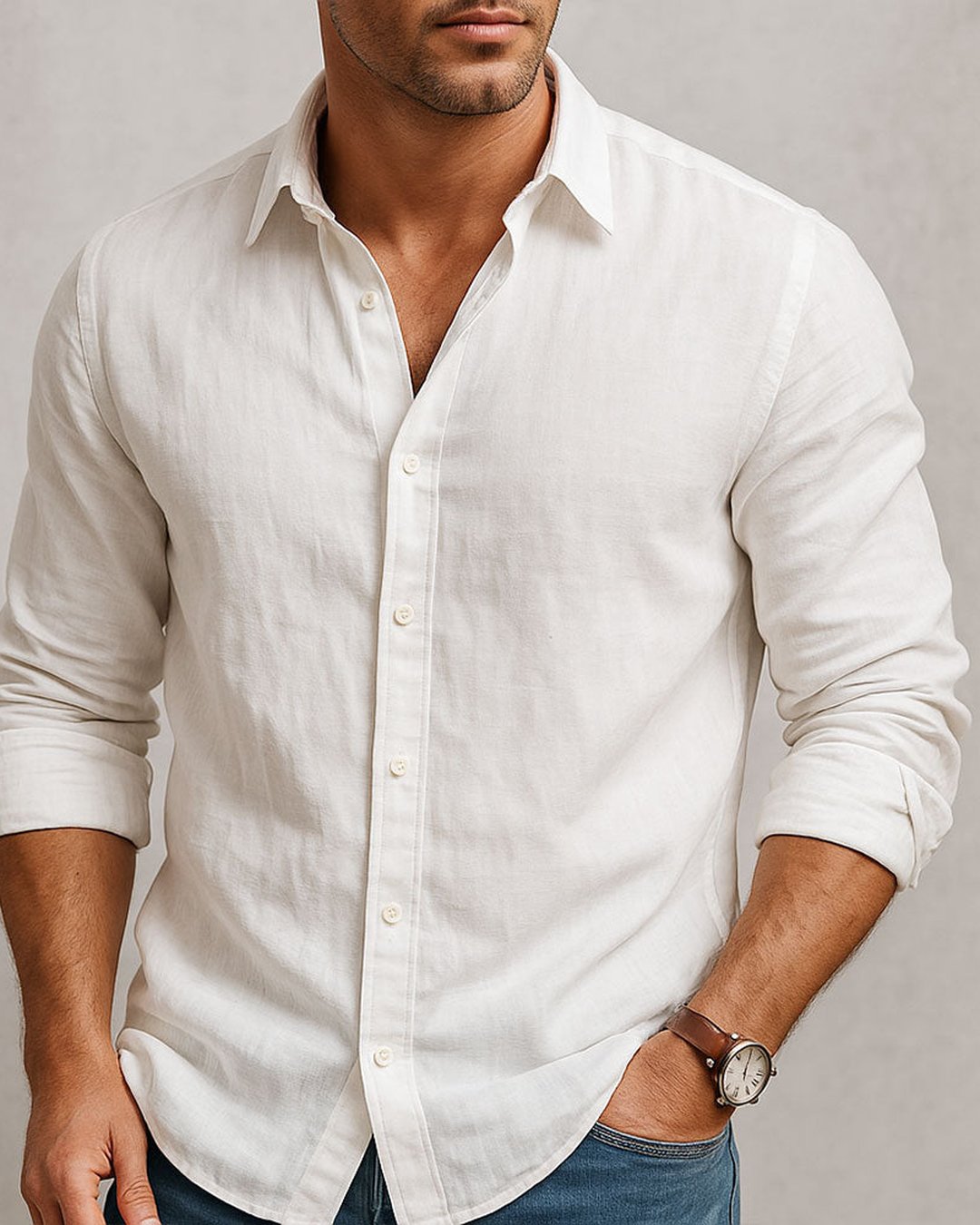 Helmut | Men's Linen Shirt