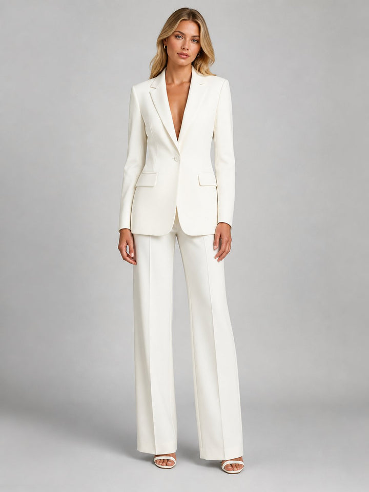 Niki | Tailored Blazer and Palazzo Pants