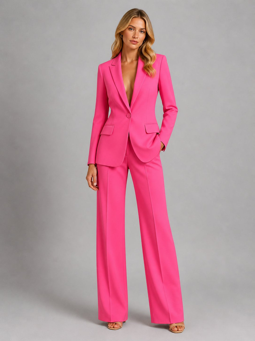 Niki | Tailored Blazer and Palazzo Pants