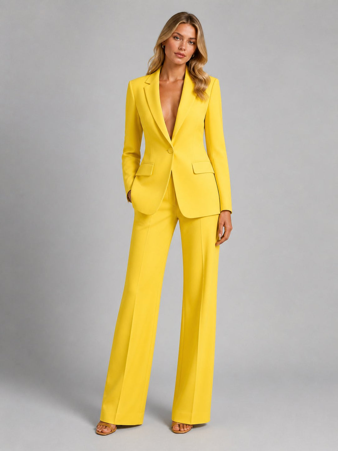 Niki | Tailored Blazer and Palazzo Pants