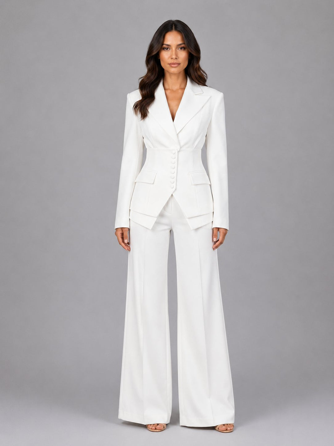 Lula | Three-Piece Palazzo Pant Set
