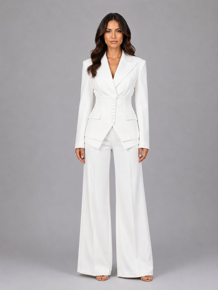 Lula | Three-Piece Palazzo Pant Set