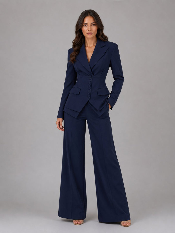 Lula | Three-Piece Palazzo Pant Set