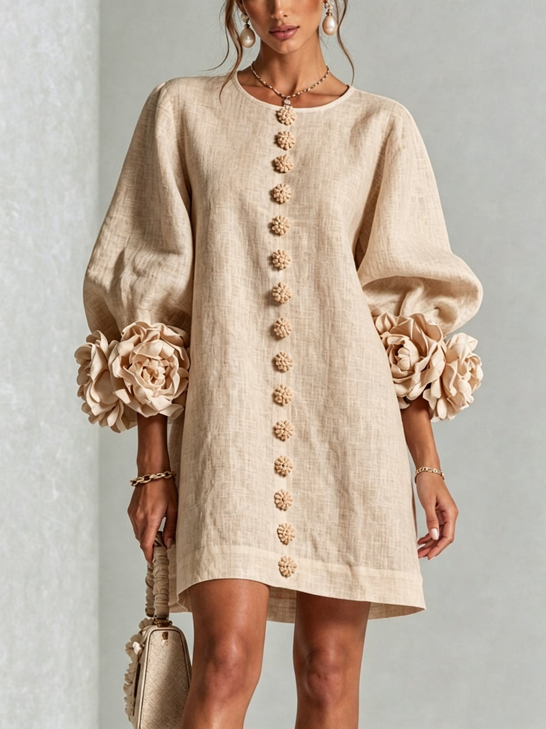 Kristin | Button-Down Mini Dress