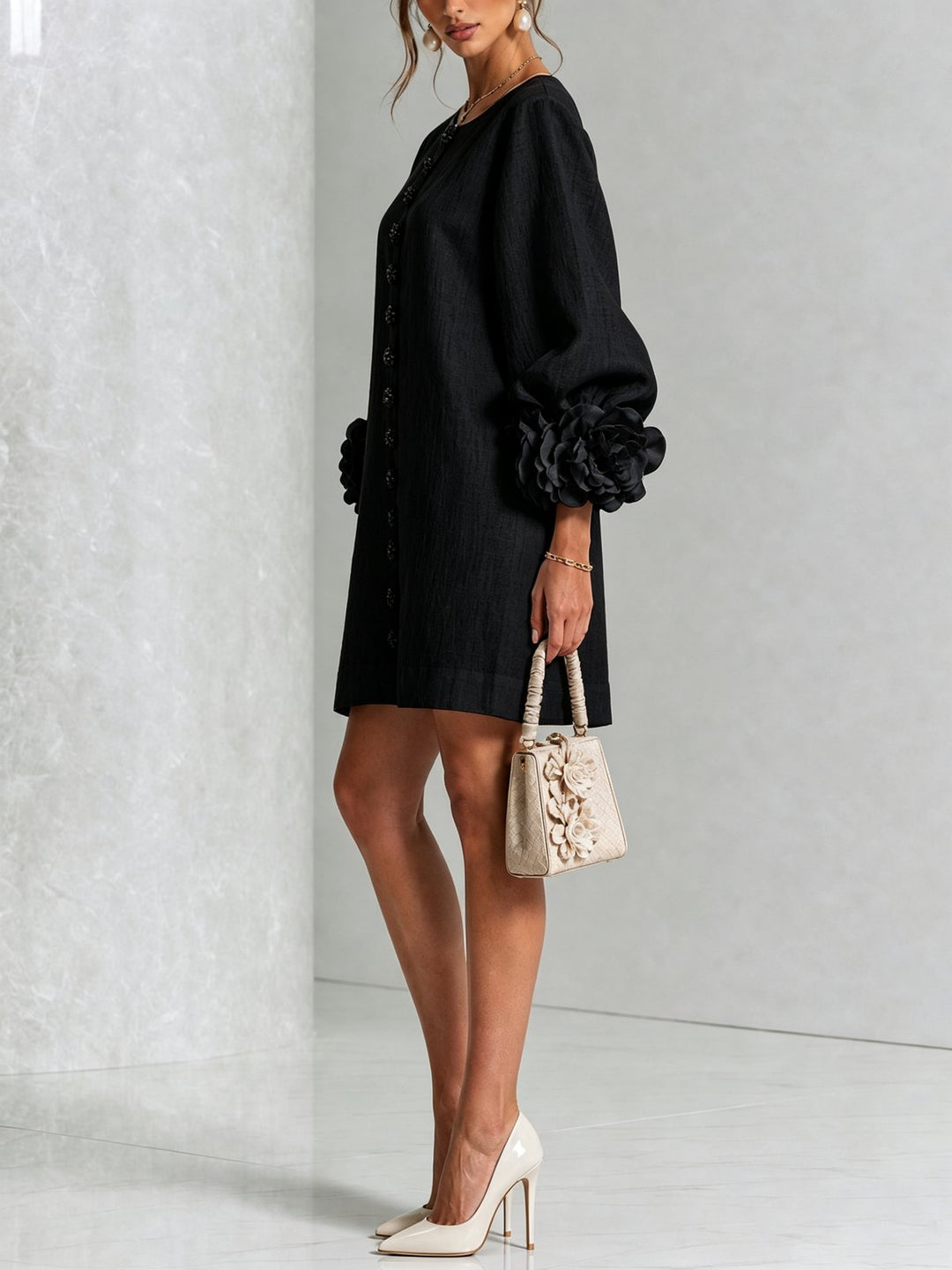 Kristin | Button-Down Mini Dress