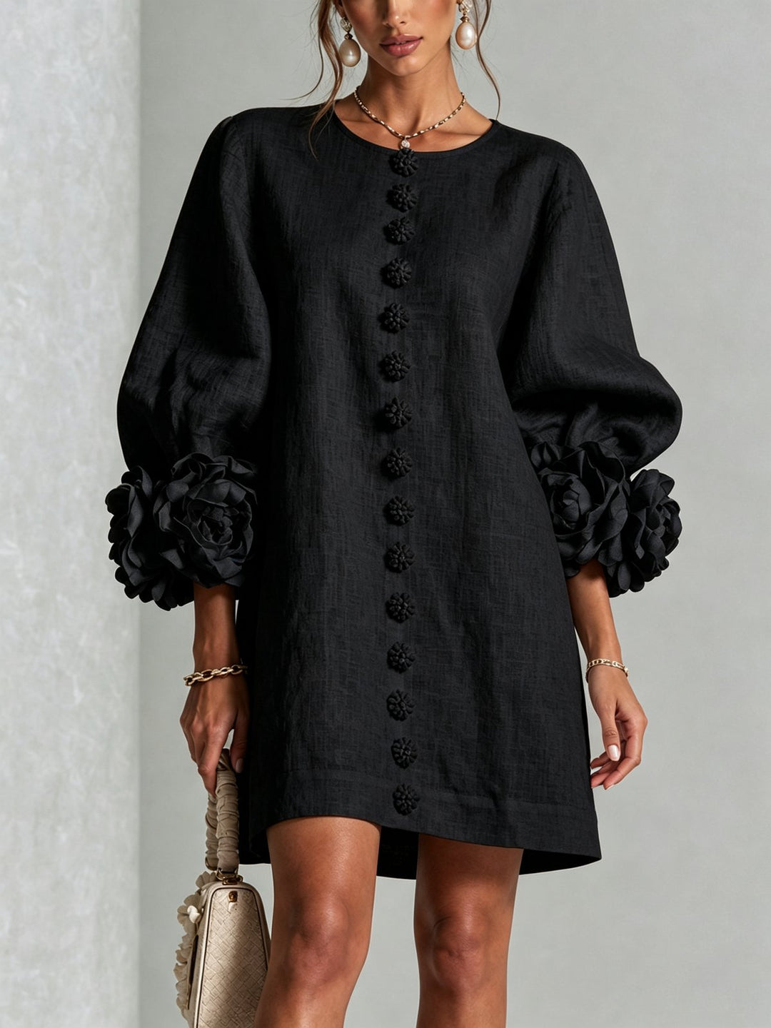 Kristin | Button-Down Mini Dress