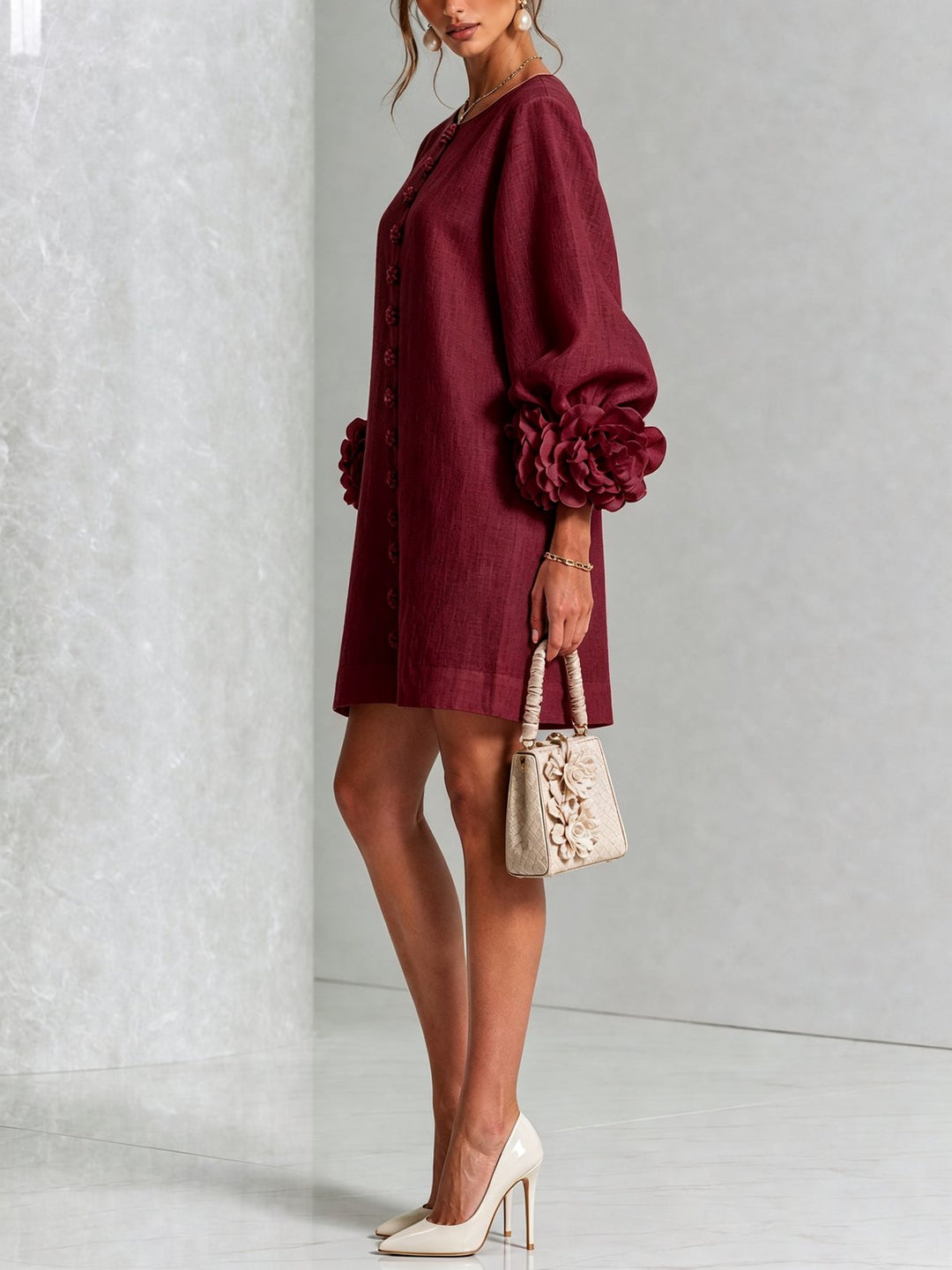 Kristin | Button-Down Mini Dress