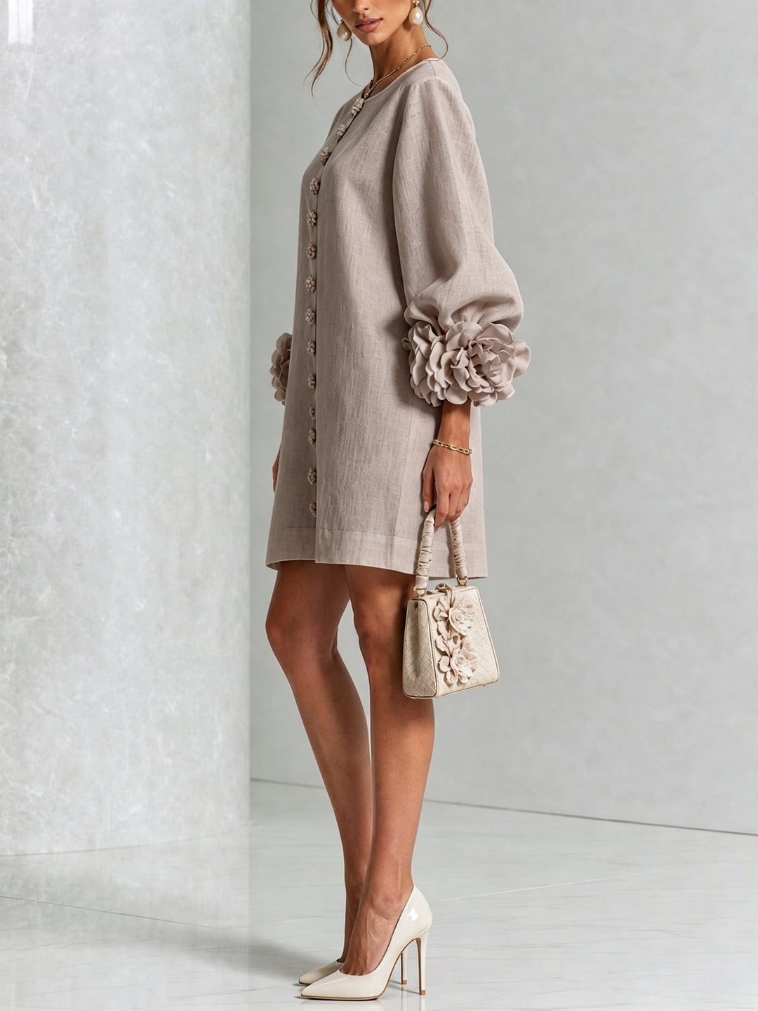 Kristin | Button-Down Mini Dress