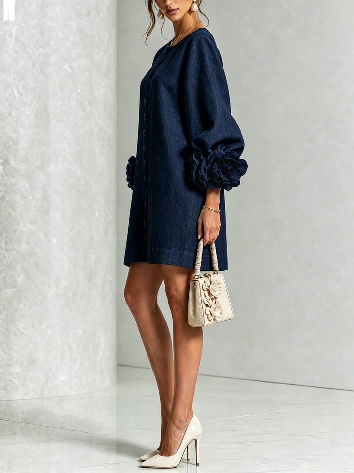 Kristin | Button-Down Mini Dress