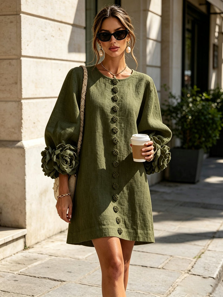 Kristin | Button-Down Mini Dress