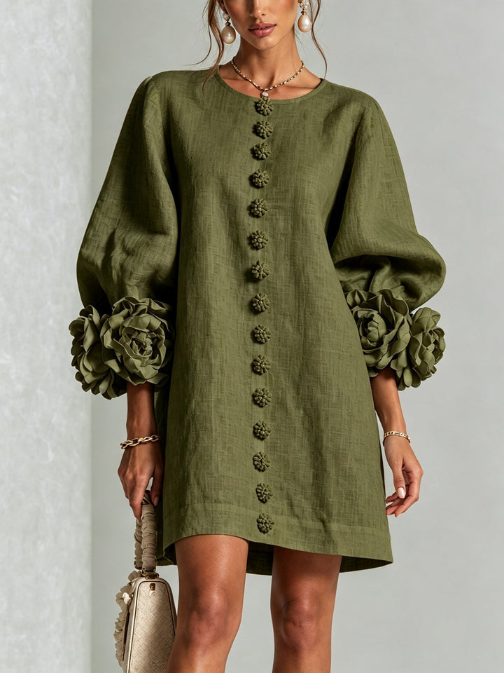 Kristin | Button-Down Mini Dress