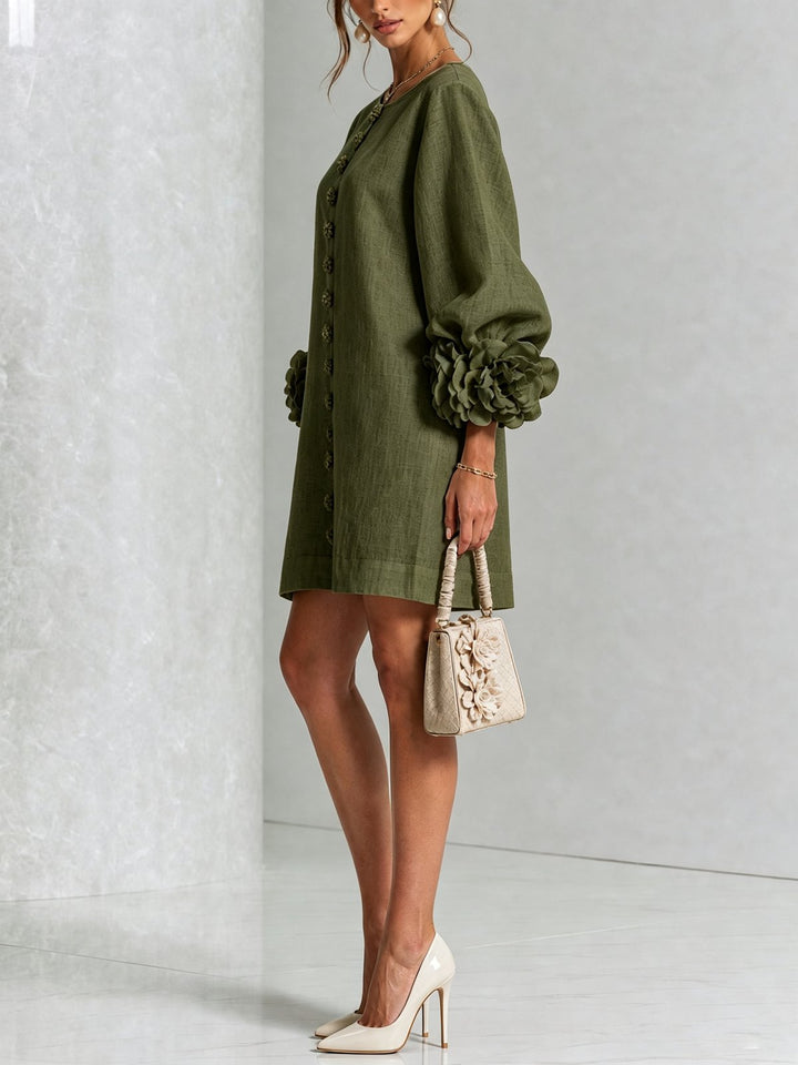 Kristin | Button-Down Mini Dress