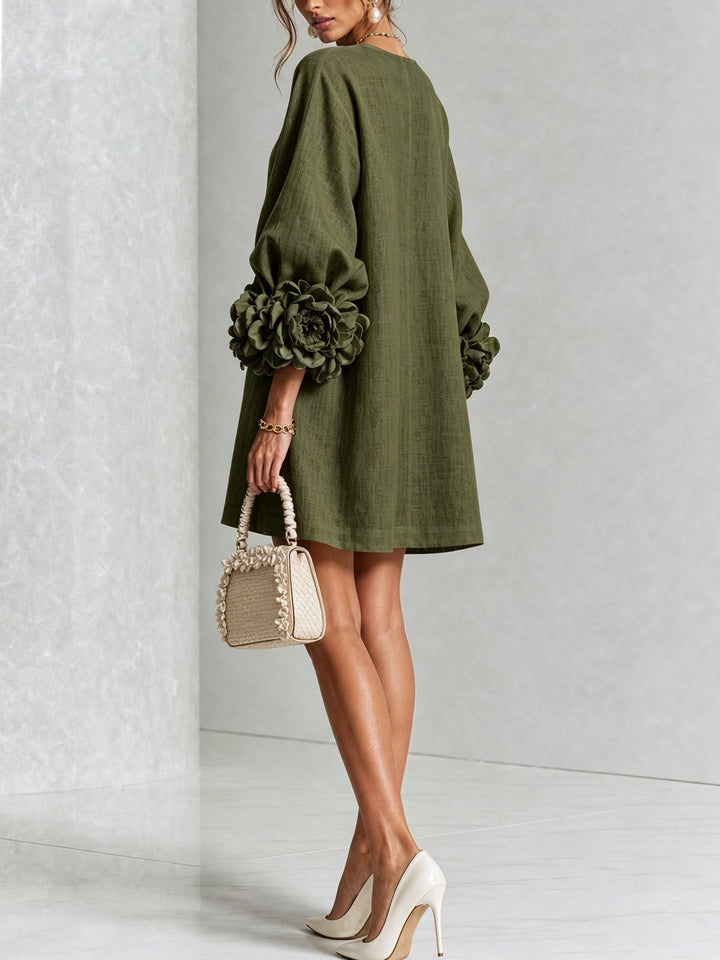 Kristin | Button-Down Mini Dress