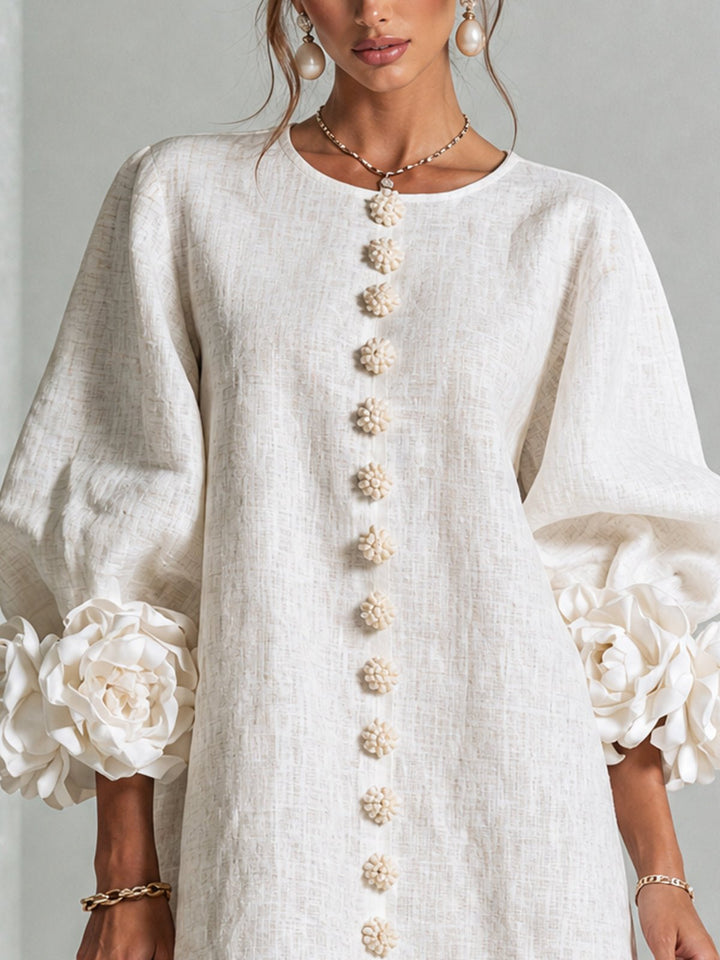 Kristin | Button-Down Mini Dress