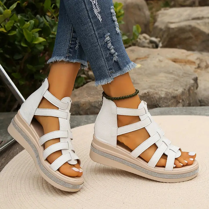 Opal | Elegant Wedge Sandals