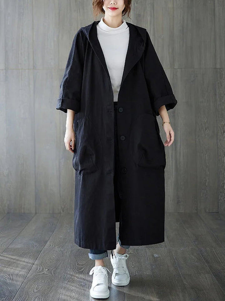 Petula | Long Waterproof Coat
