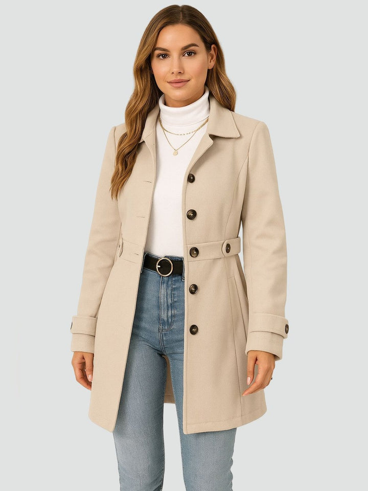 Rosalinda | Tailored Belted Trench Coat