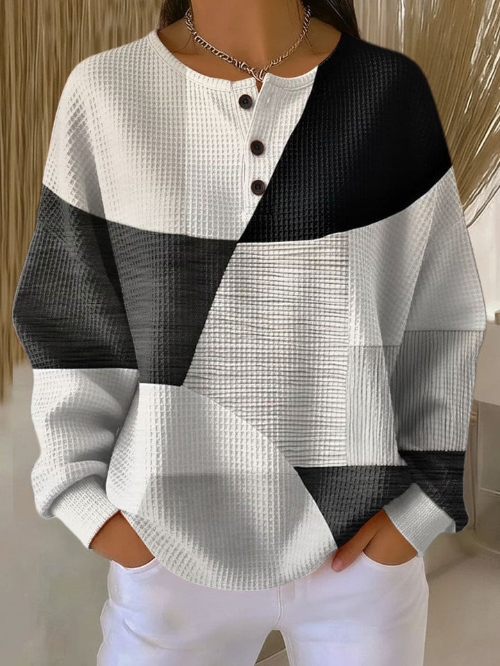 Shante | Warm Waffle Knit Pullover
