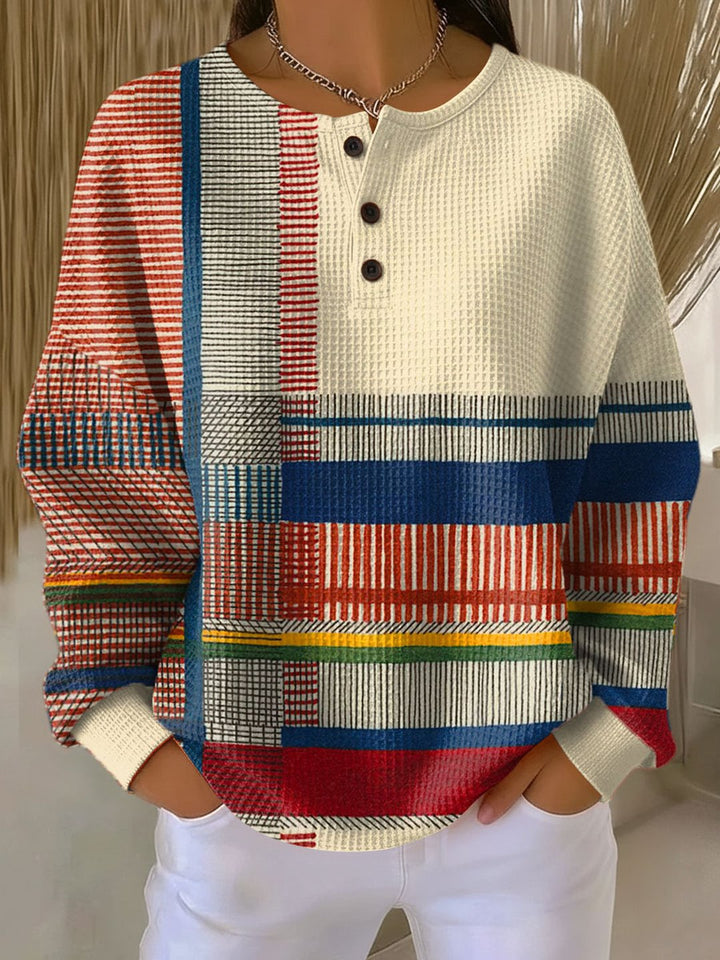 Shante | Warm Waffle Knit Pullover