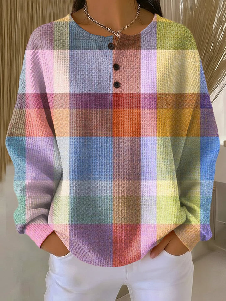 Shante | Warm Waffle Knit Pullover