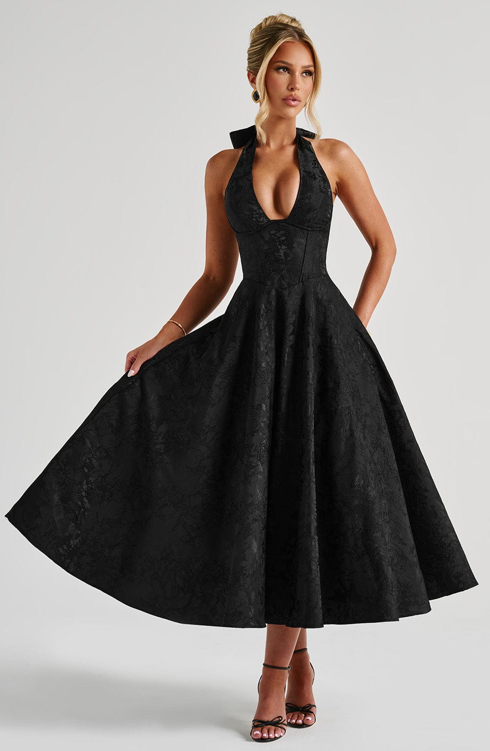 Crystal | Romantic Midi Dress