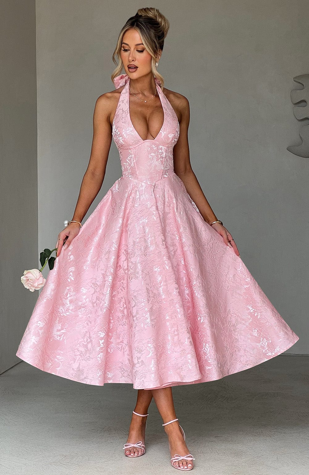 Crystal | Romantic Midi Dress
