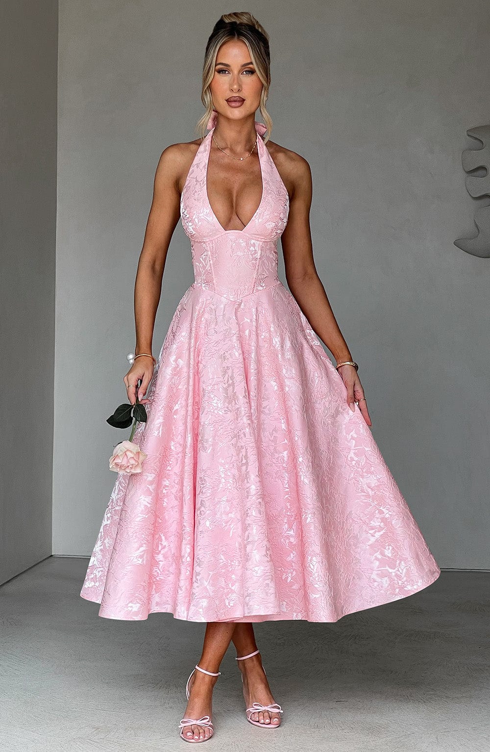 Crystal | Romantic Midi Dress