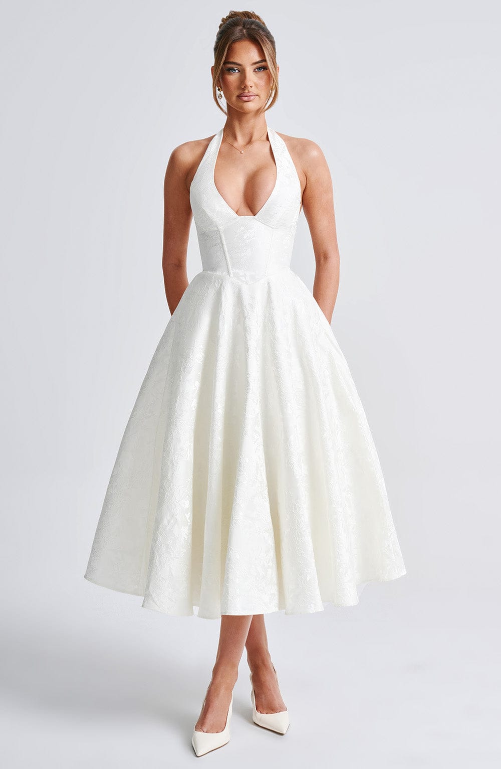 Crystal | Romantic Midi Dress