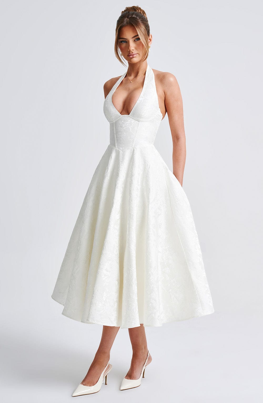Crystal | Romantic Midi Dress